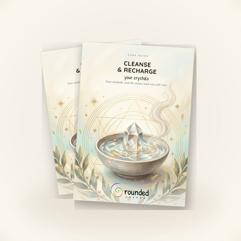 How to Cleanse & Recharge Your Crystals