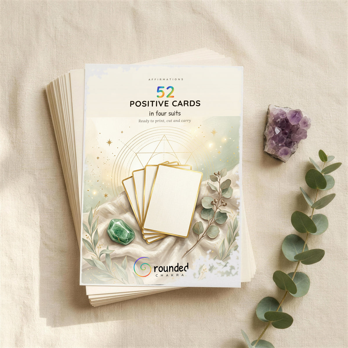 52 Positive Affirmation Cards preview