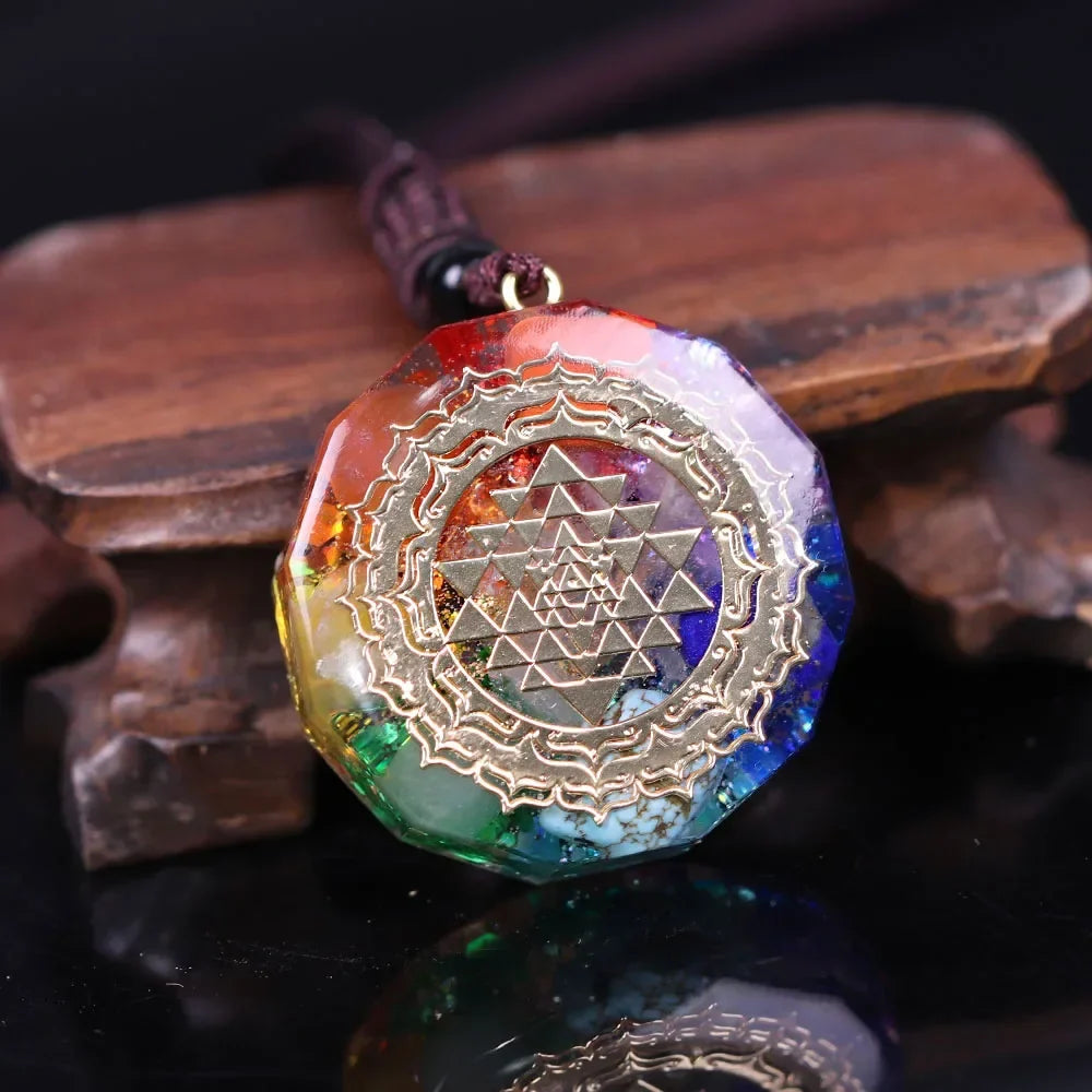 Collier Healing 7 chakras
