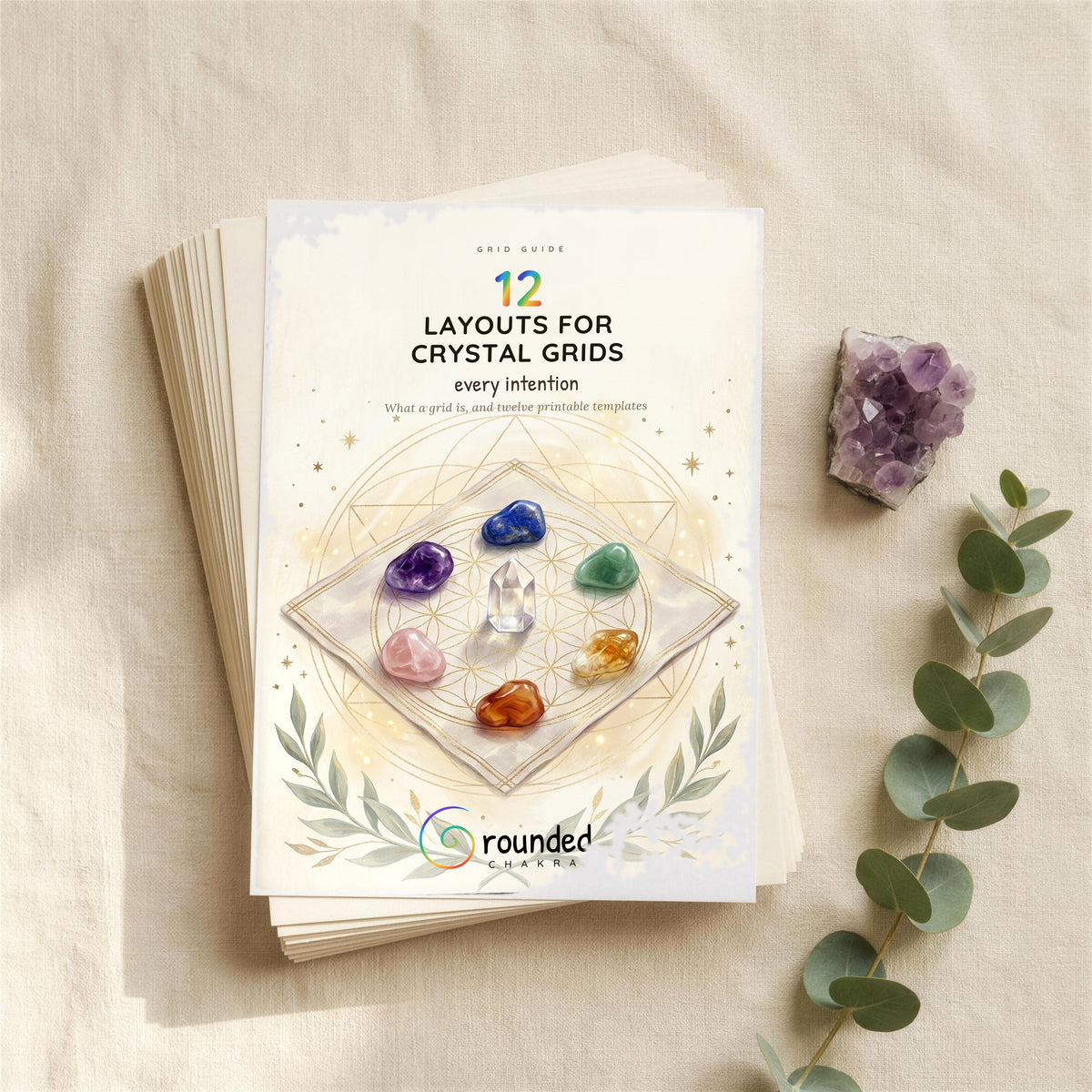 Crystal Grids: 12 Layouts for Every Intention preview