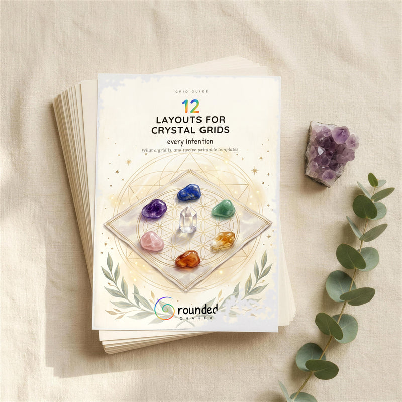 Crystal Grids: 12 Layouts for Every Intention