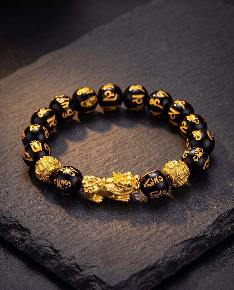 Feng Shui Obsidian Bracelet