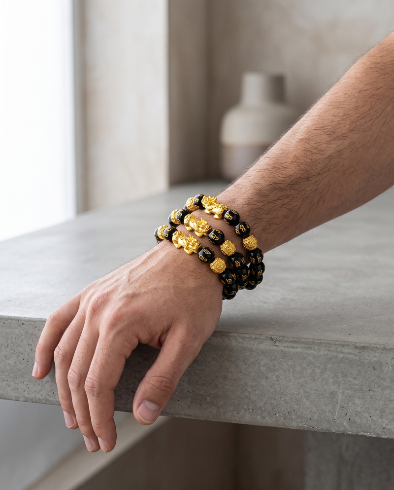 Feng Shui Obsidian Bracelet