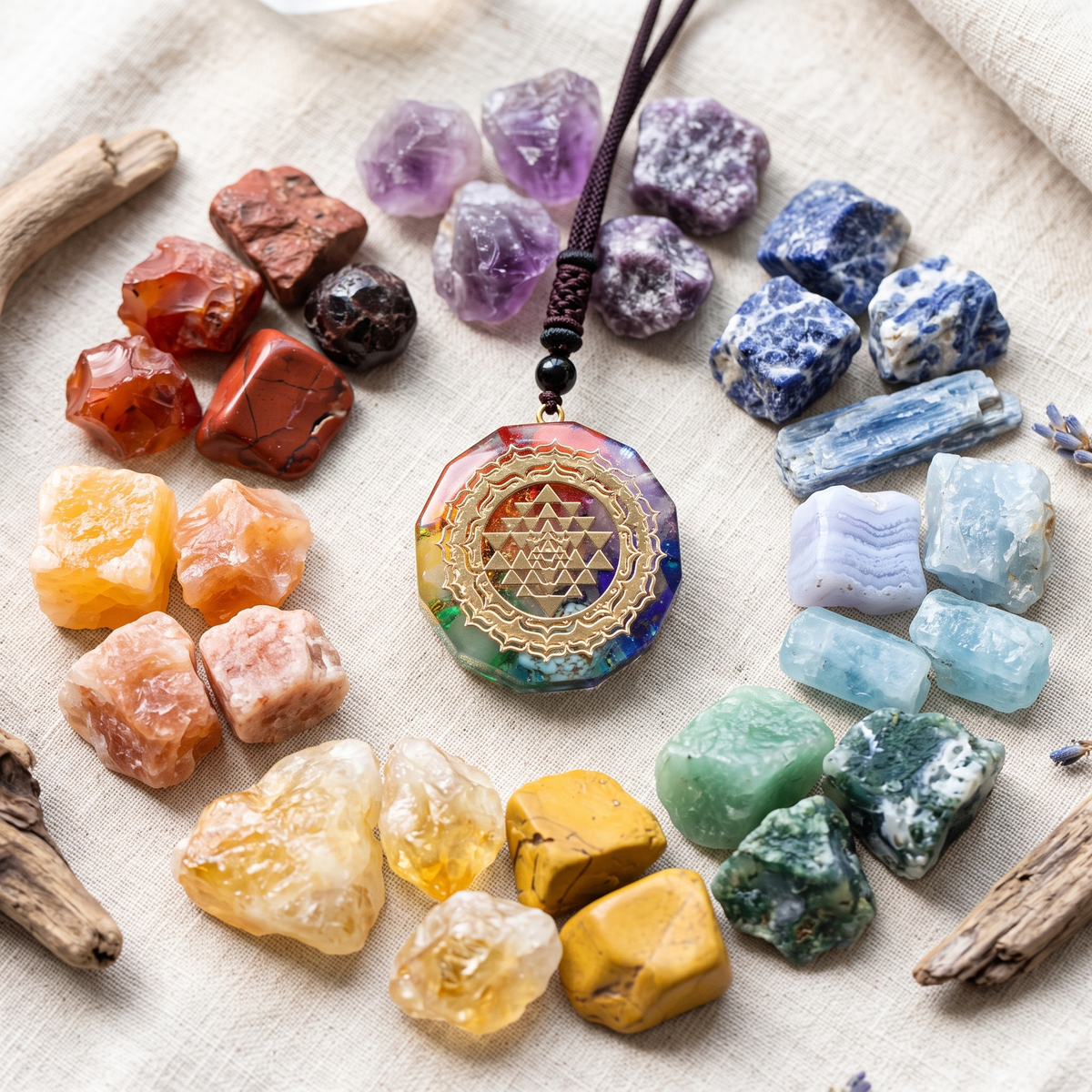 Every necklace is unique