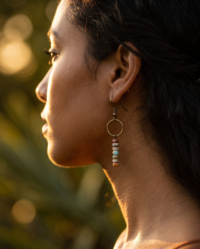 Amazonite Strength Earrings