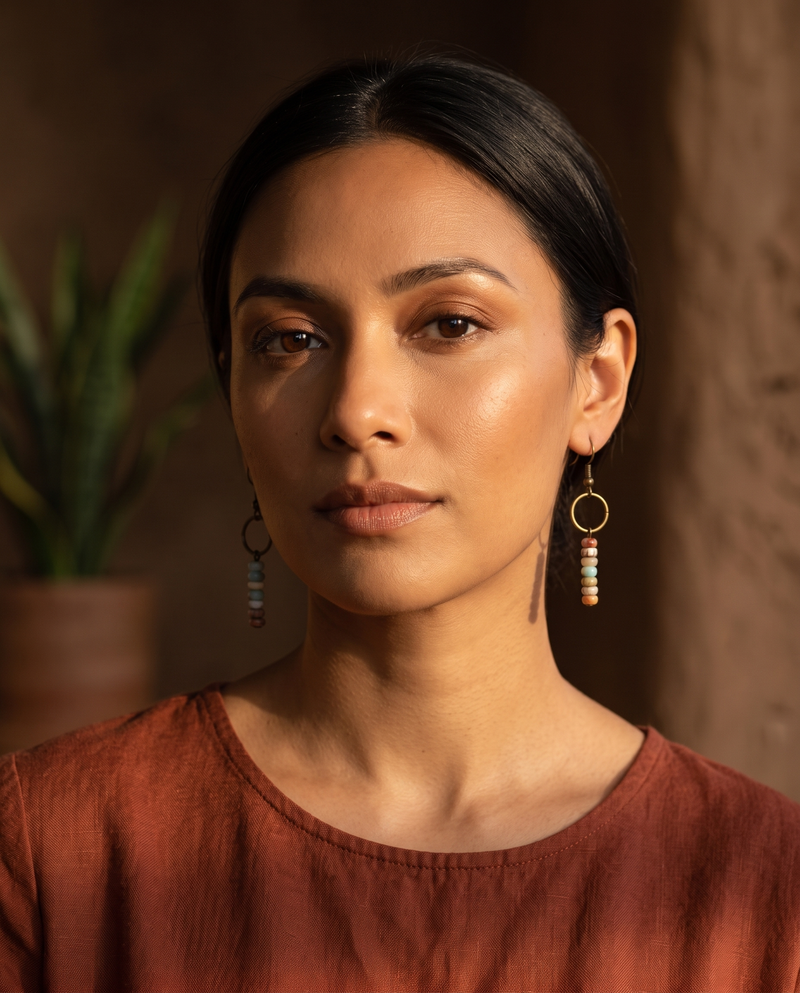 Amazonite Strength Earrings