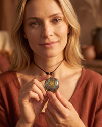 Sacred Energy Talisman held in hand